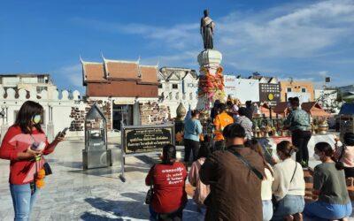 Nakhon Ratchasima (Korat) provinciehoofdstad Ya Mo Monument © Bert Sitters