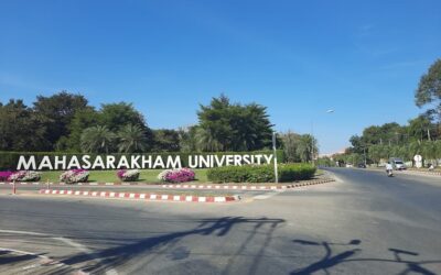 Provinciehoofdstad Maha Sarakham De nieuwe campus © Bert Sitters