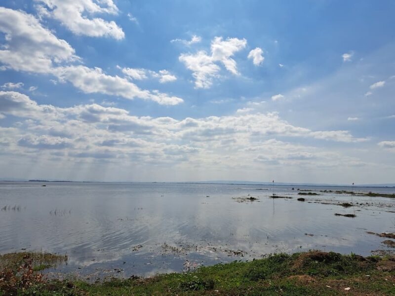 Nong Han is een natuurlijk meer © Bert Sitters