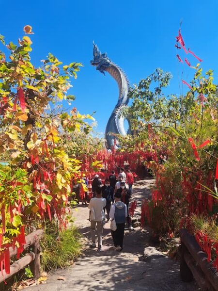 Mukdahan provinciehoofdstad 5 De Naga is inmens © Bert Sitters