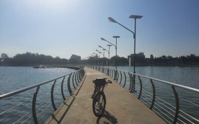 leuke fietspaden in Khon Kaen © Bert Sitters
