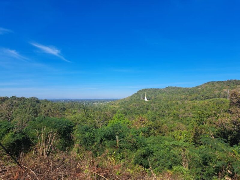 Nong Bua Lamphu provinciehoofdstad 7 Wat Phu Hin Kong tussen het groen © Bert Sitters