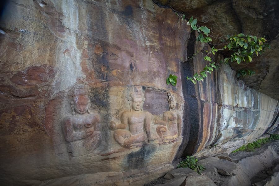 Khao Pra Wihan National Park en omgeving 2 Hindoe goden © TAT
