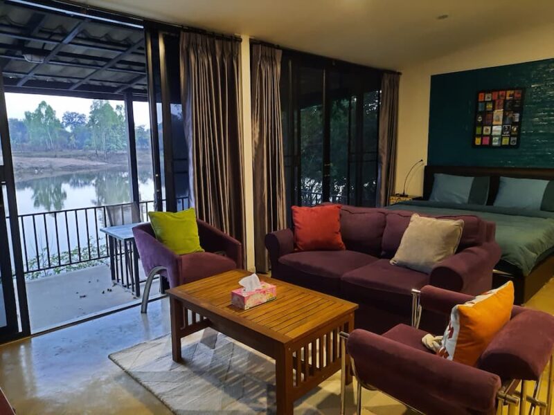 Provincie Maha Sarakham 12 Prachtige kamer aan de Chi River © Bert Sitters