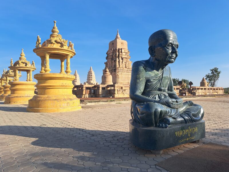Khmertempels in Buriram 5 Phu Man Fah Monastery bij Nang Rong, Buriram © Bert Sitters