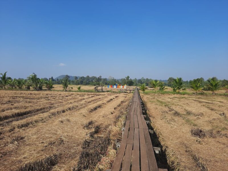 Provincie Nakhon Ratchasima (Korat): grootste provincie in de Isaan 14 Old Wooden Bridge © Bert Sitters