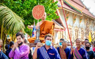 De Phu Thai tijdens een ceremonie © Peter Vanzanten