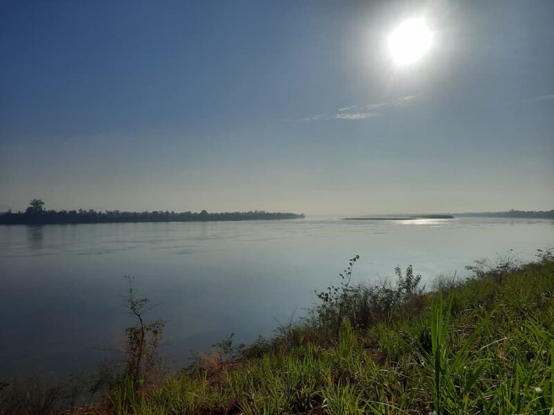 De Mekong in de provincie Nakhon Phanom 6 Spel van zon en water © Bert Sitters