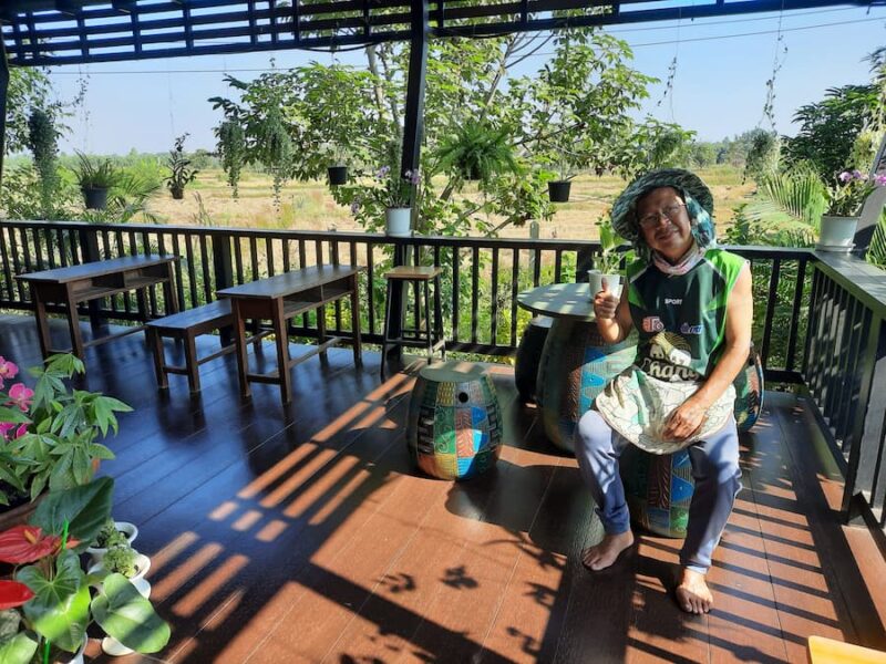 Provincie Nakhon Ratchasima (Korat): grootste provincie in de Isaan 16 Leuk koffietentje in het midden van nergens © Bert Sitters