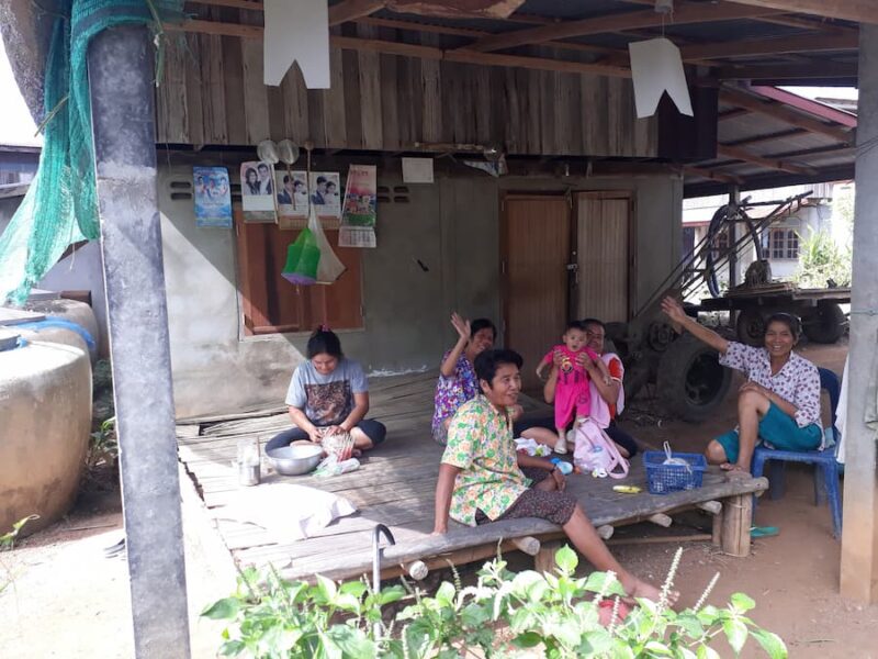 Provincie Nong Bua Lamphu 8 Overal is men enthousiast en niet om geld © Bert Sitters