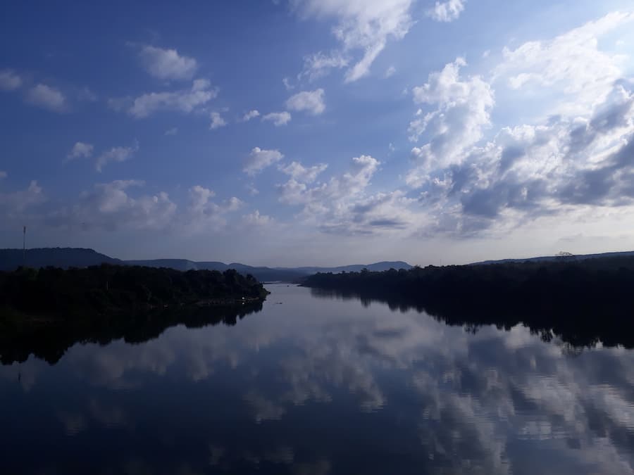 Uitzicht over de Mekong in Pha Taem National Park © Bert Sitters