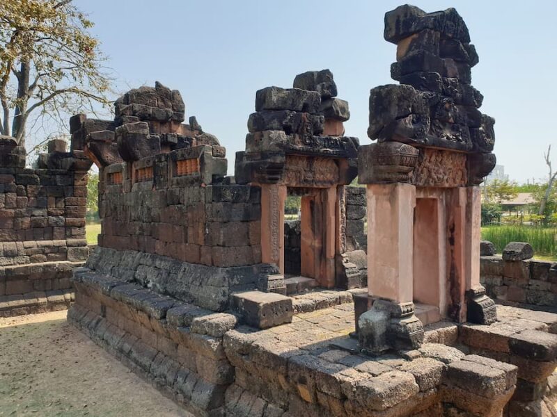 Provincie Khon Kaen 9 Noordelijke Khmertempel Prasat Pueai Noi © Peter Vanzanten