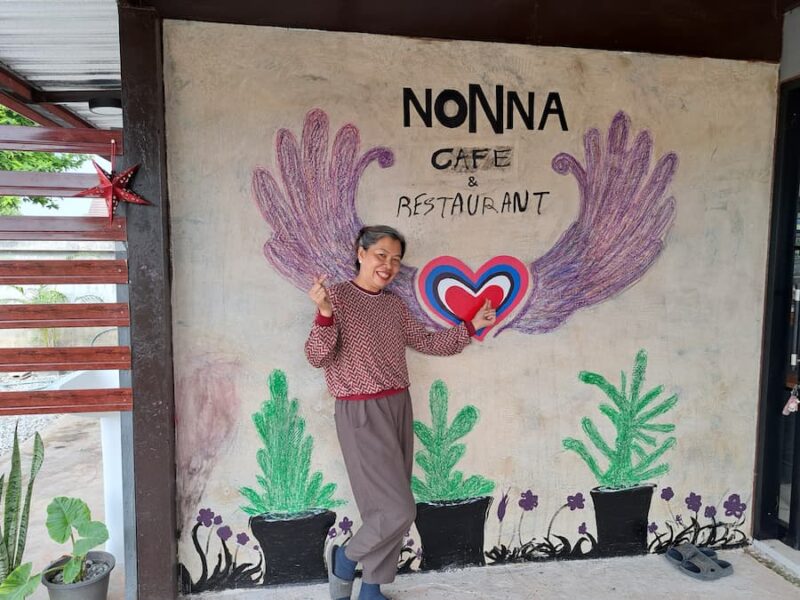 Zuiden van de provincie Loei 6 Nonna restaurant © Bert Sitters