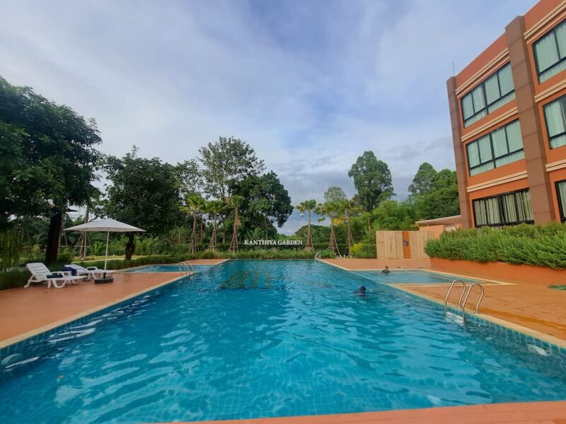 Smaragden Driehoek provincie Ubon Ratchatani 5 Kanihiya Garden is een heerlijk hotel © Bert Sitters