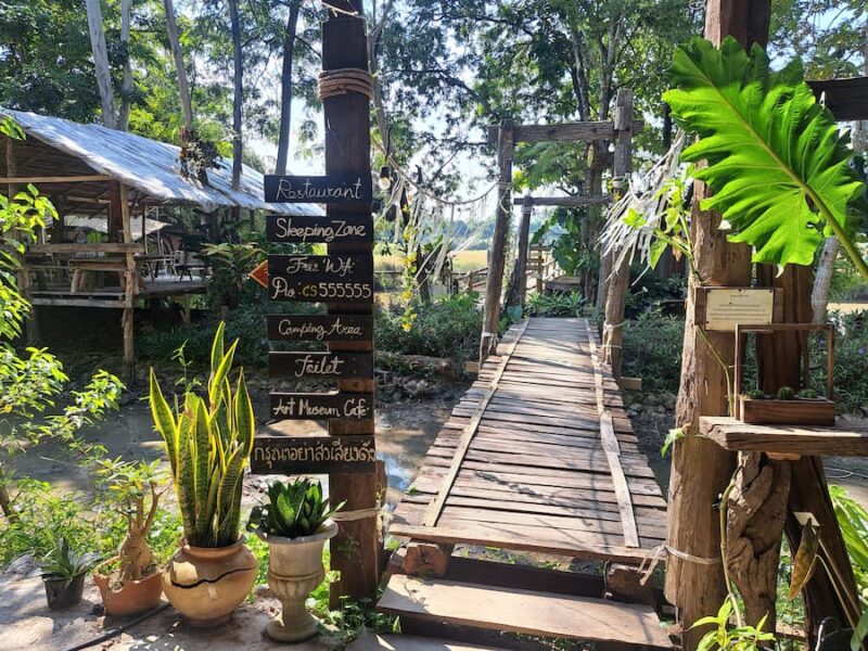 Art's Museum Café in de provincie Khon Kaen. © Bert Sitters