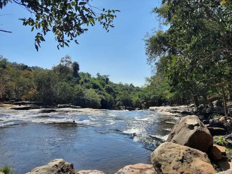 Rivier Mekong in de provincie Chaiyaphum © Bert Sitters
