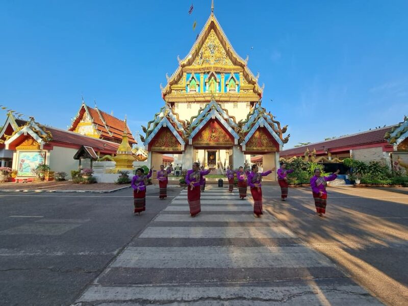 Wat Ong Tue-tempel in de provincie Nong Khai. © Bert Sitters